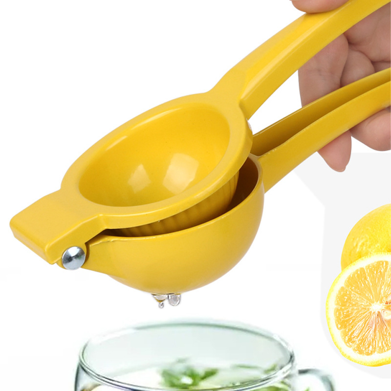 Kitchen Gadgets Juicer - Pembuat Jus Manual Lemon Logam Pemeras