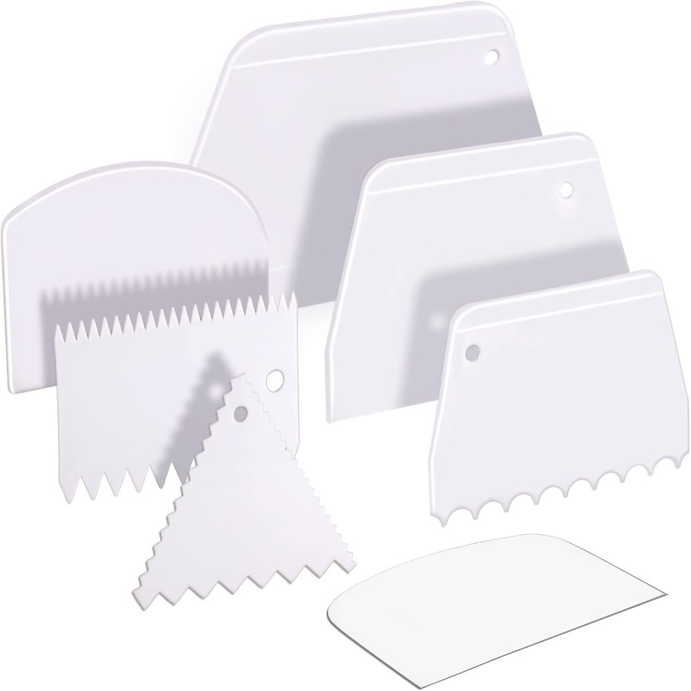 Silicone Spatula Set - 7 Pcs Set Pengikis dan Penghalus