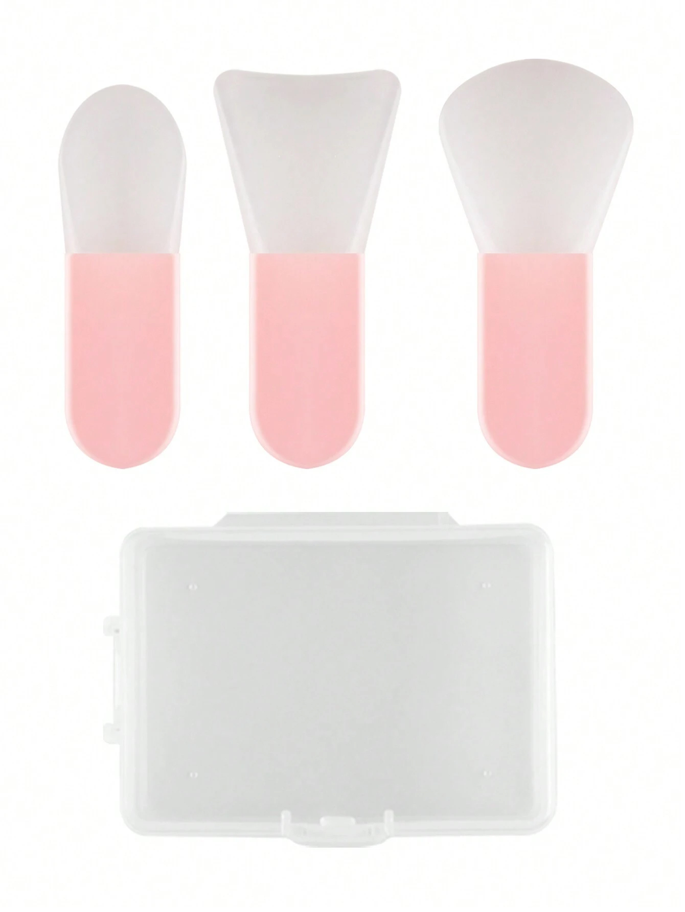 Silicone Spatula Set - 3 Buah Kuas Aplikator Masker Kuas