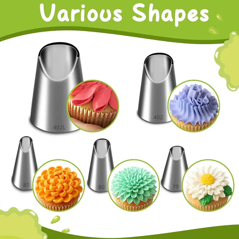 Kitchen Handy Gadgets - 5 Buah Set Nozel Pipa Baja
