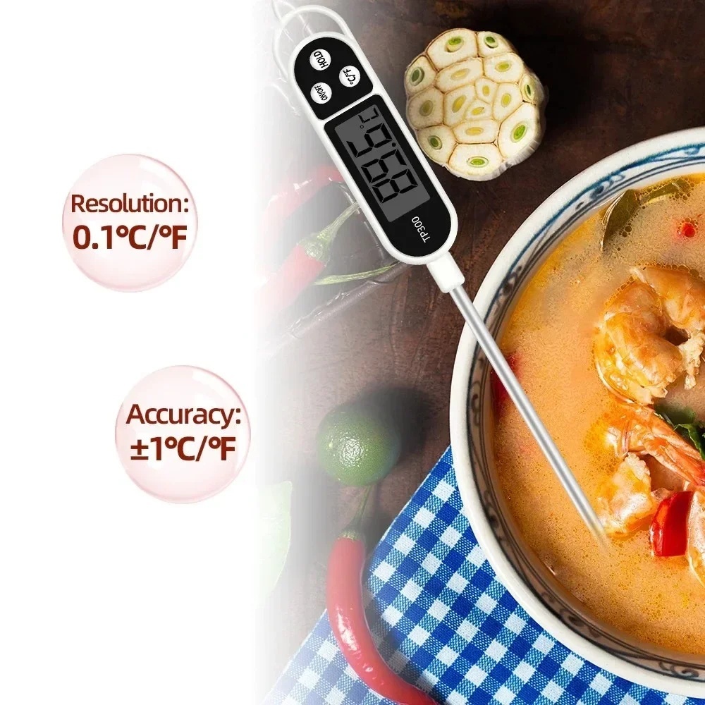Meat Thermometer - Termometer Dapur Digital Tipe Probe Stainless