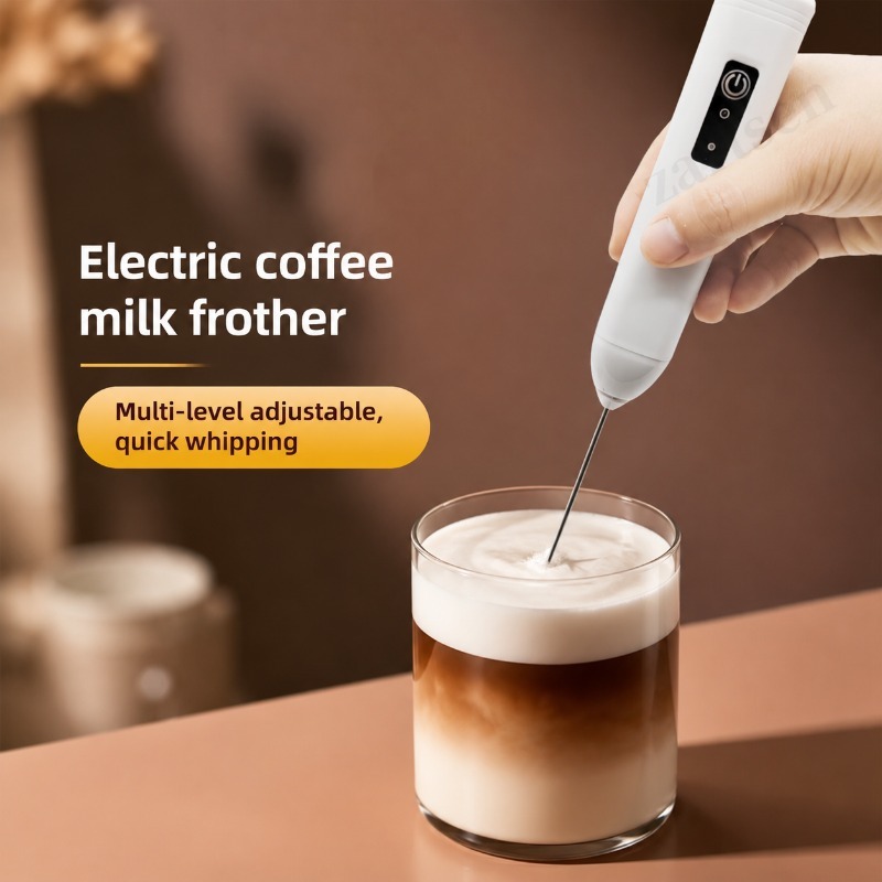 Kitchen Gadgets Blender - Pengaduk Busa Susu Kopi Elektrik, Pengocok