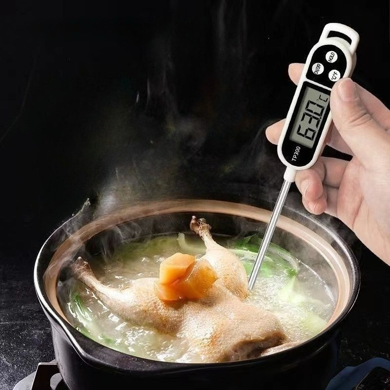 Meat Thermometer - 1 Buah Termometer Makanan, Aksesori Dapur,