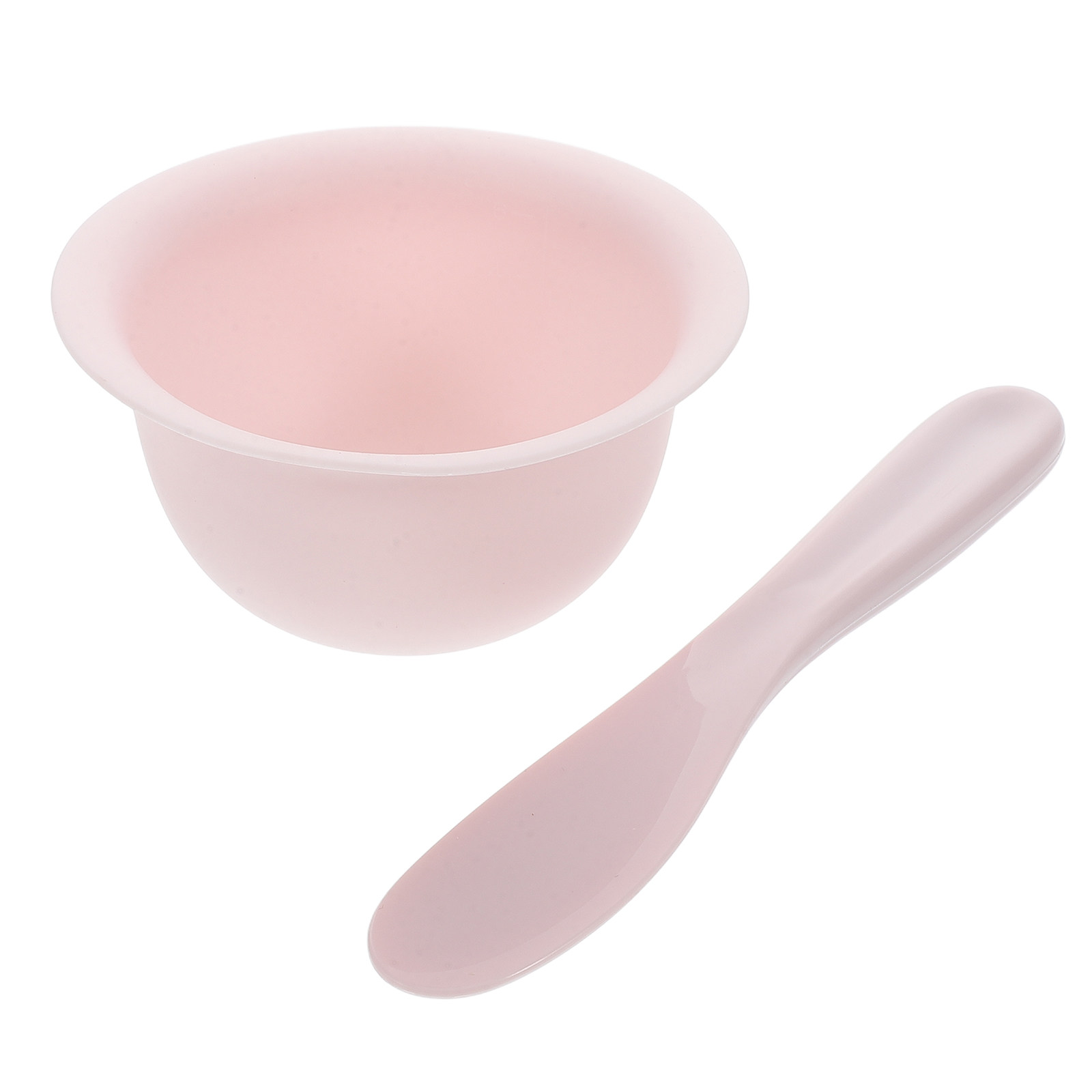 Silicone Spatula Set - 1Set Mangkuk Masker Wajah Silikon dan