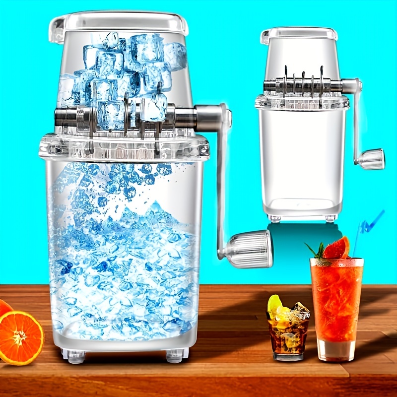 Kitchen Gadgets Blender - Penghancur Es Kecil Manual, Pencacah Es