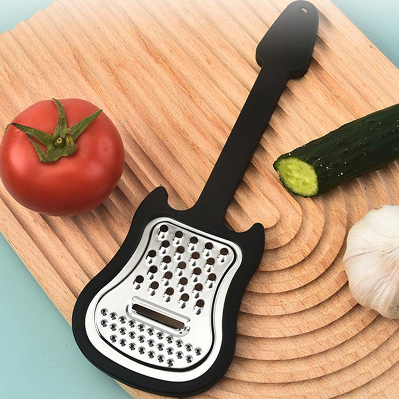 Cheese Grater Box - Parutan Buah Bentuk Gitar Pisau Pengupas