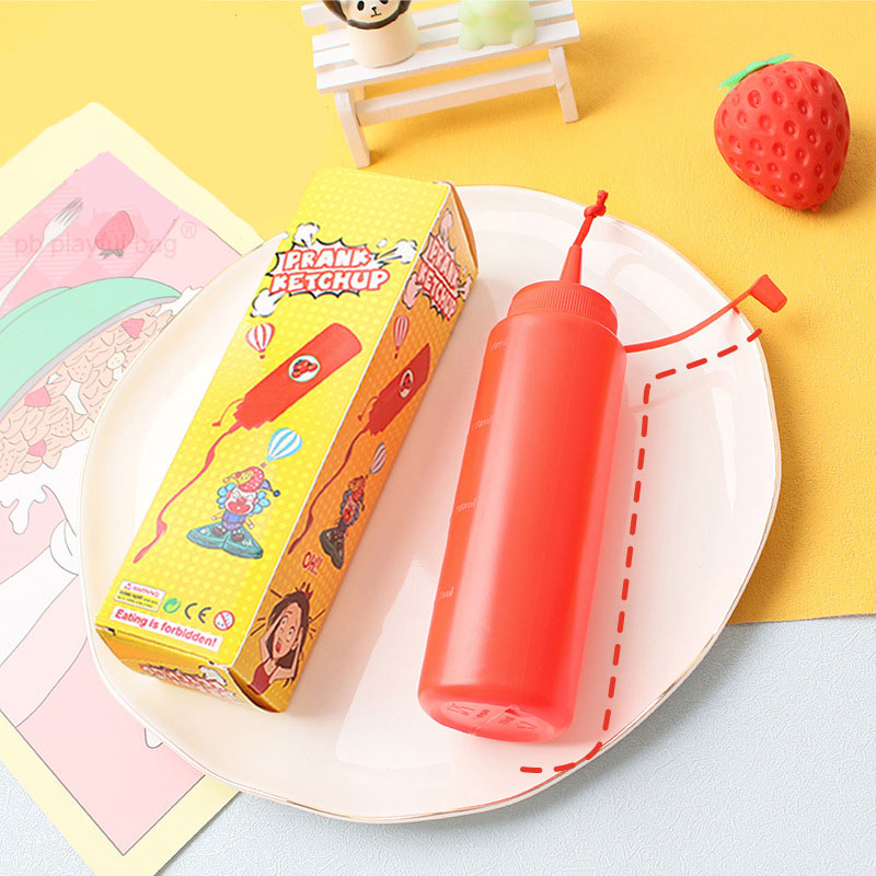 Kitchen Gadgets And Toys - Mainan Tekanan Pelepasan Prank Botol Salad