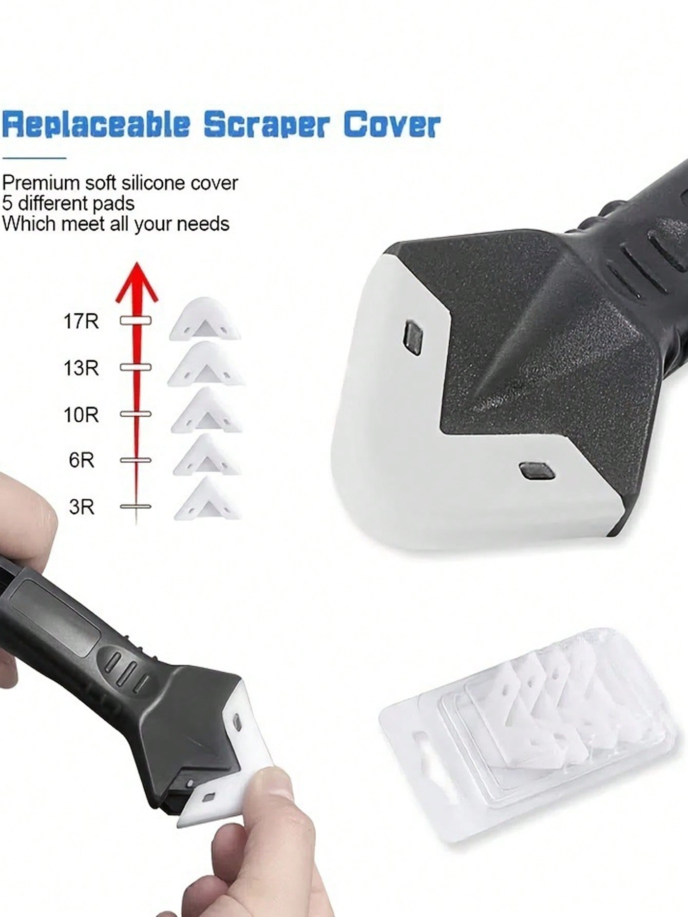 Alat Pembersih Jendela 5 in 1  - Silicone Spatula Set ulasan dan harga
