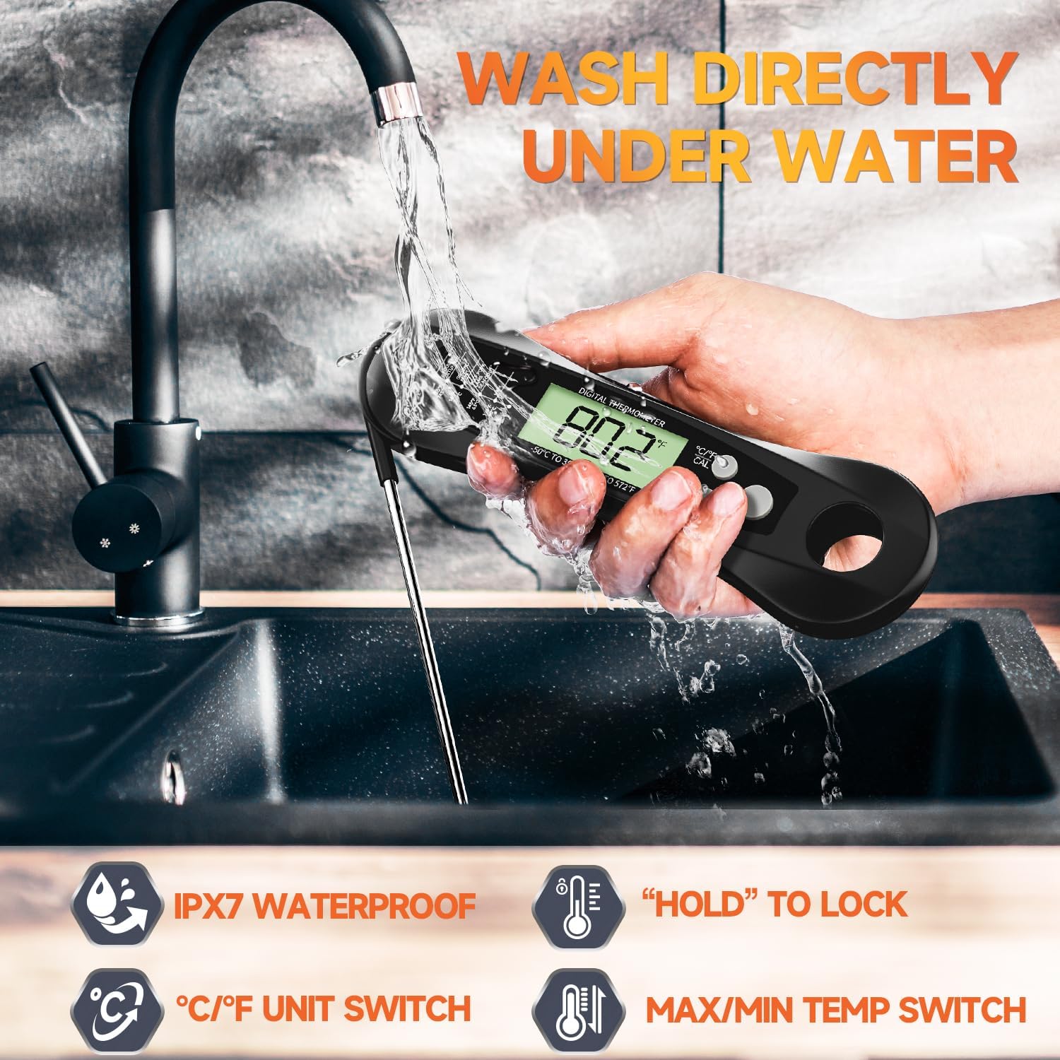 Termometer Daging Digital Taha - Meat Thermometer ulasan dan harga