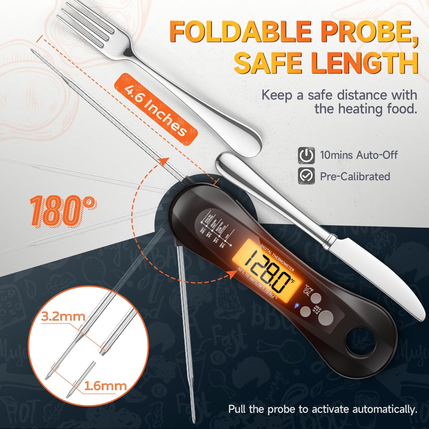 Termometer Daging Digital Taha - Meat Thermometer ulasan dan harga