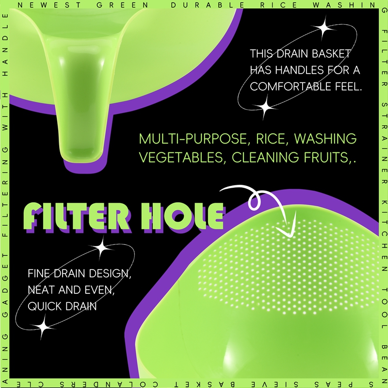 Saringan Pencuci Beras Tahan L - Kitchen Gadgets Rice Filter ulasan dan harga