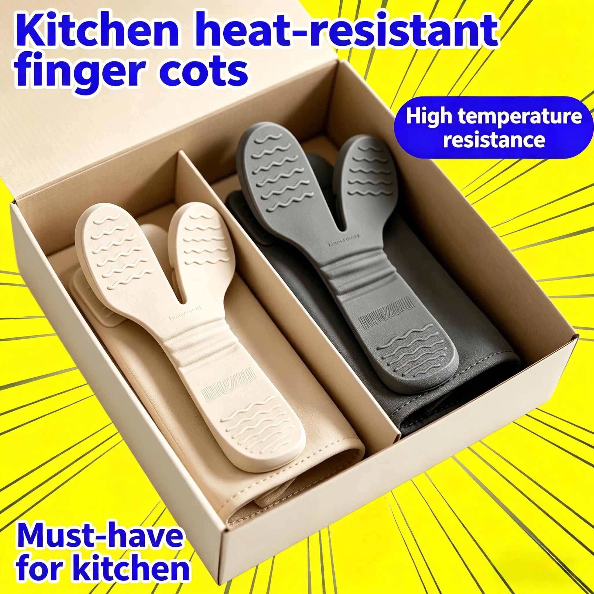 Sarung Tangan Tahan Panas Tiga - Kitchen Gadgets Built In ulasan dan harga