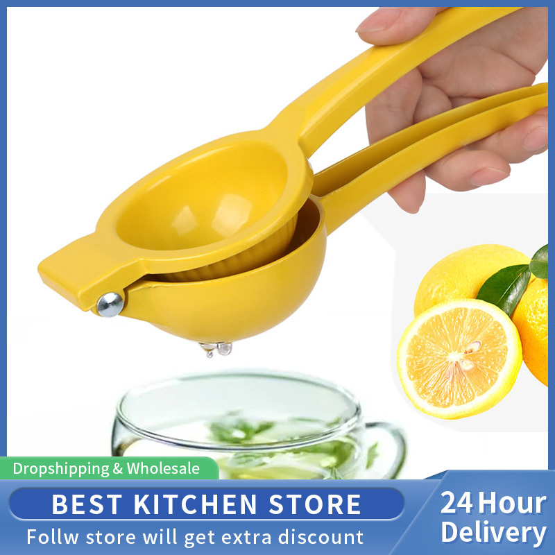 Pembuat Jus Manual Lemon Logam - Kitchen Gadgets Juicer ulasan dan harga