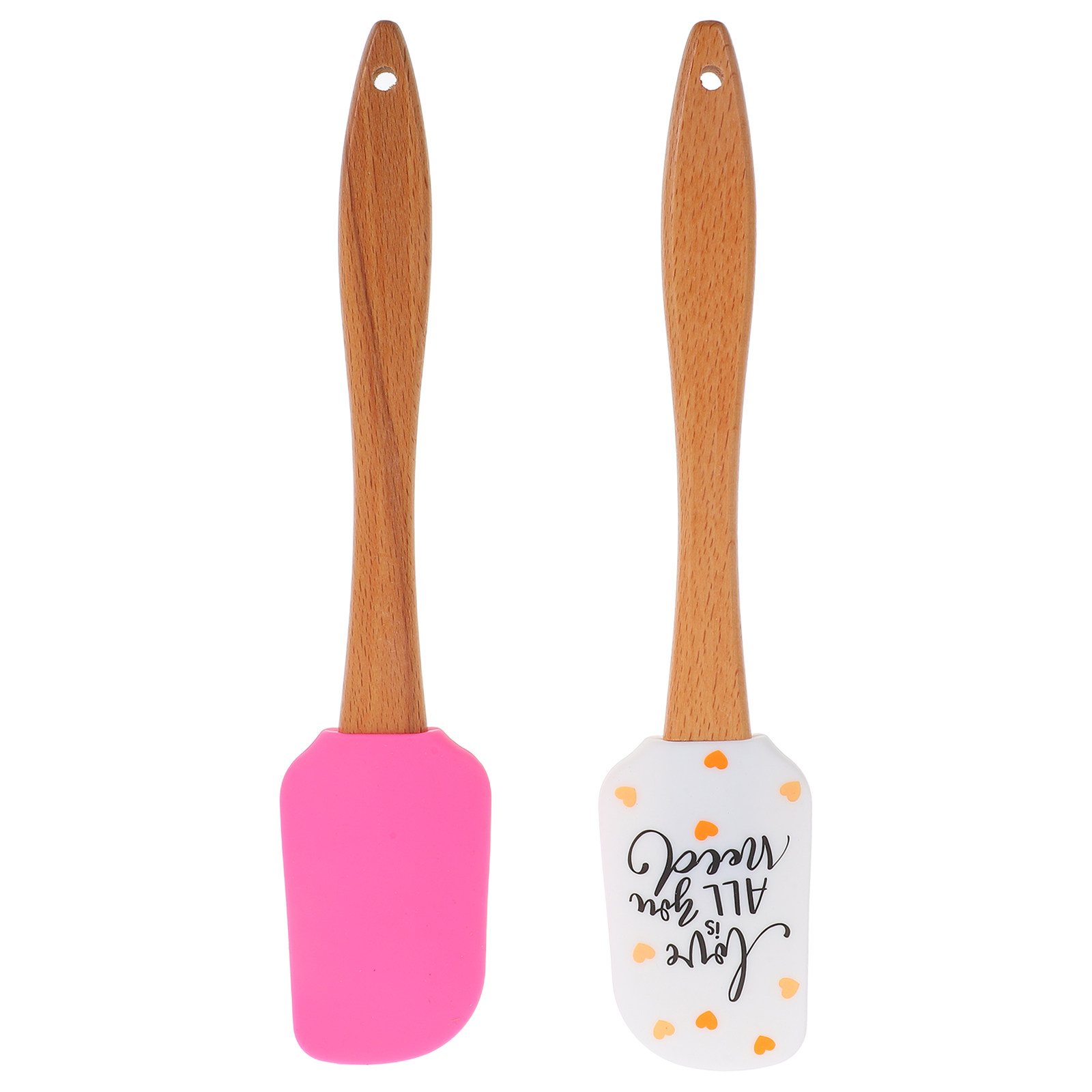 2Pcs Set Spatula Silikon Desai - Silicone Spatula Set ulasan dan harga