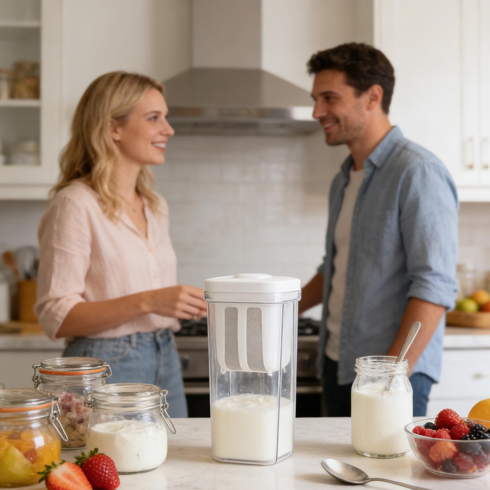 Saringan Yogurt Dapat Digunaka - Kitchen Gadgets Rice Filter ulasan dan harga