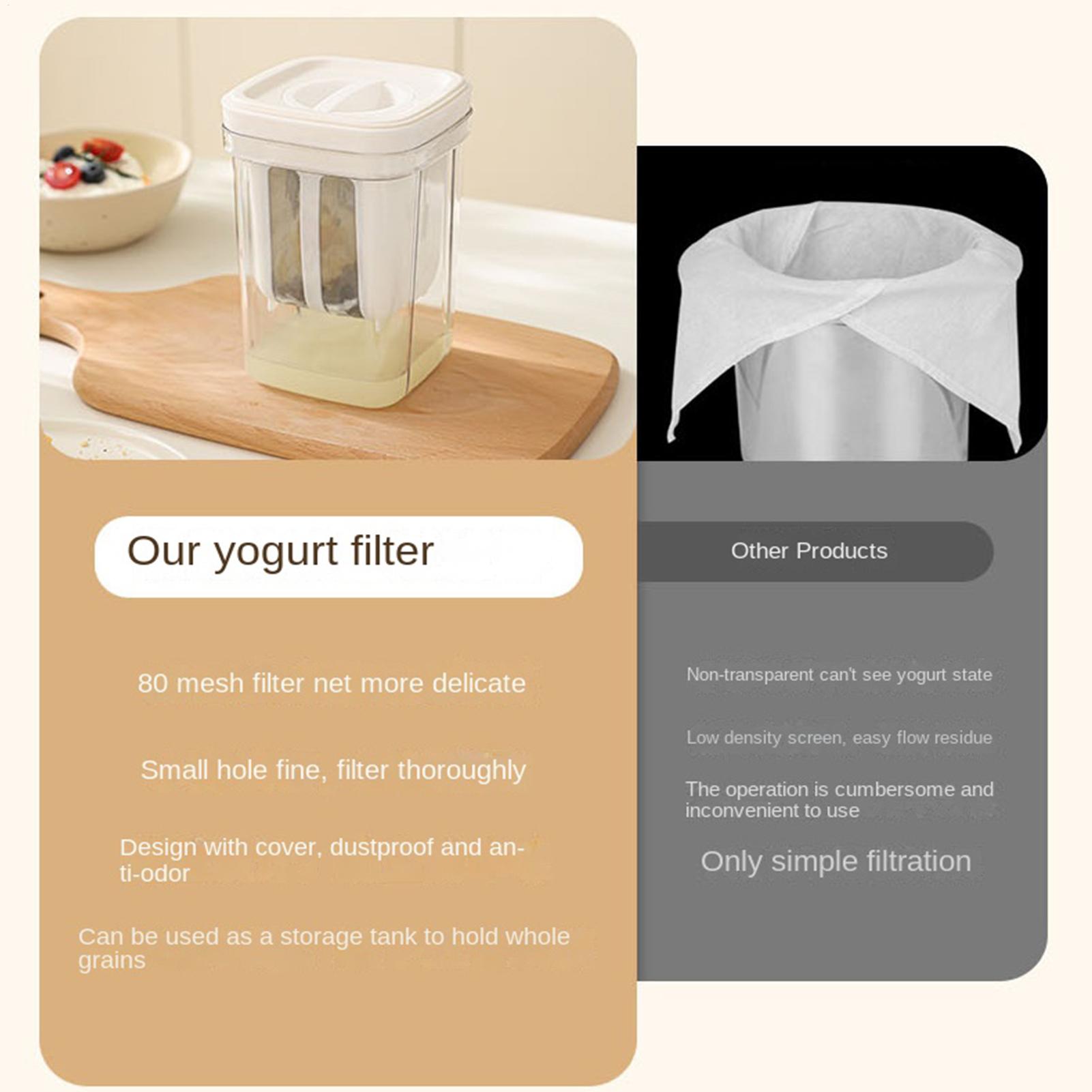 Saringan Yogurt Dapat Digunaka - Kitchen Gadgets Rice Filter ulasan dan harga