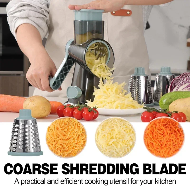 Parutan Keju Putar 3-in-1 2025 - Cheese Grater Box ulasan dan harga