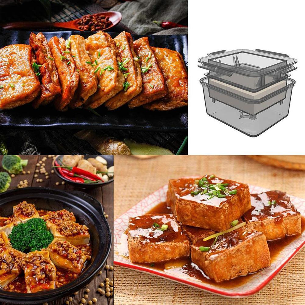 Alat penekan tahu cetakan aman - Kitchen Gadgets Built In ulasan dan harga