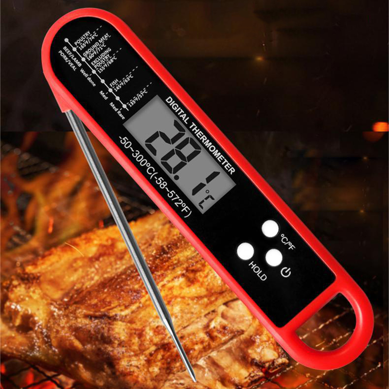 Termometer Daging Lipat Digita - Meat Thermometer ulasan dan harga