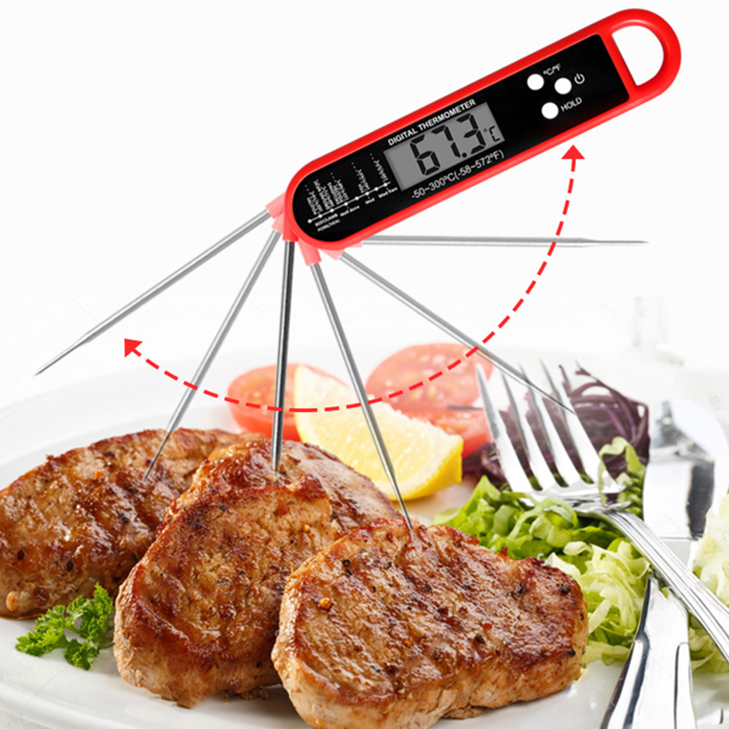 Termometer Daging Lipat Digita - Meat Thermometer ulasan dan harga