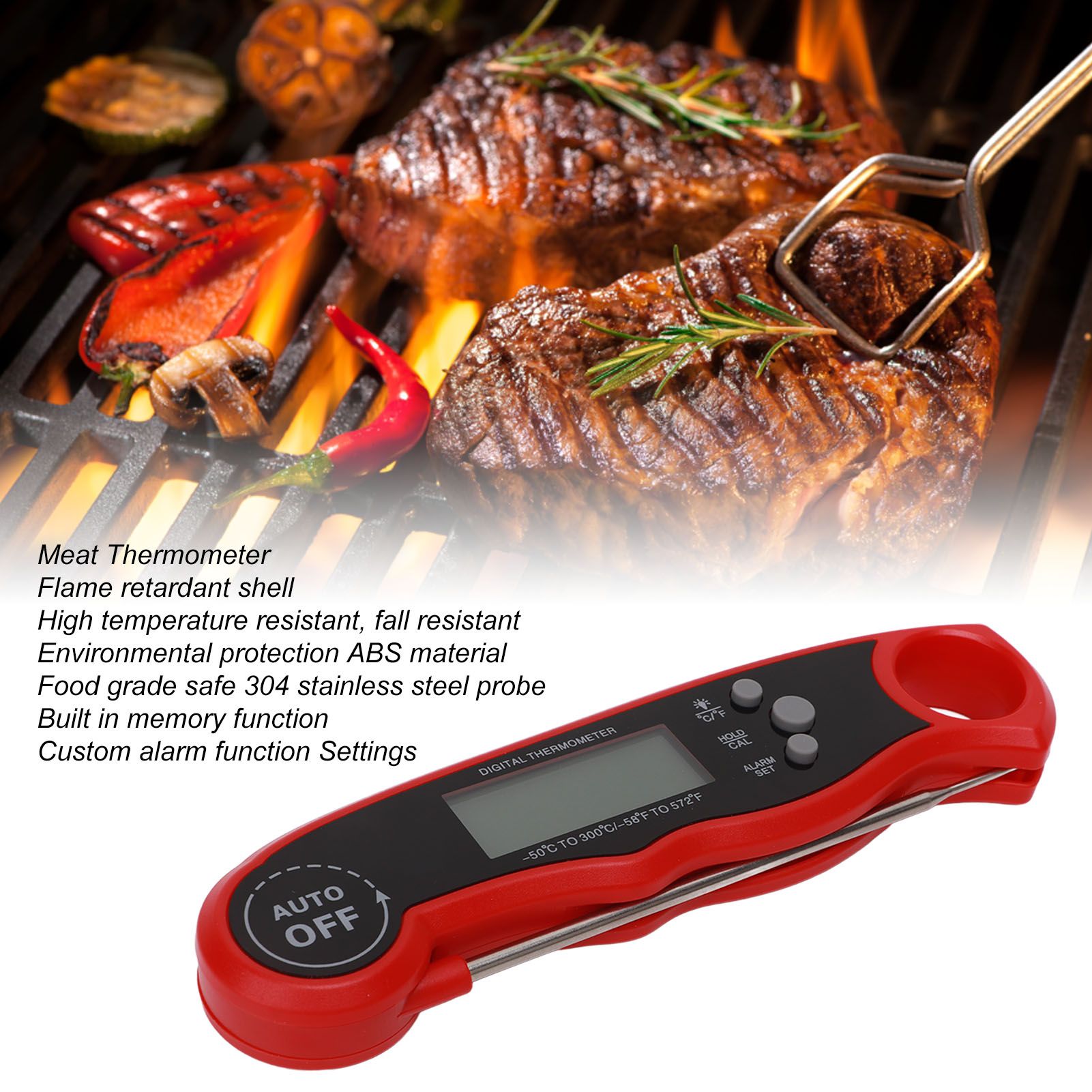 Termometer Daging Digital 2 Pr - Meat Thermometer ulasan dan harga