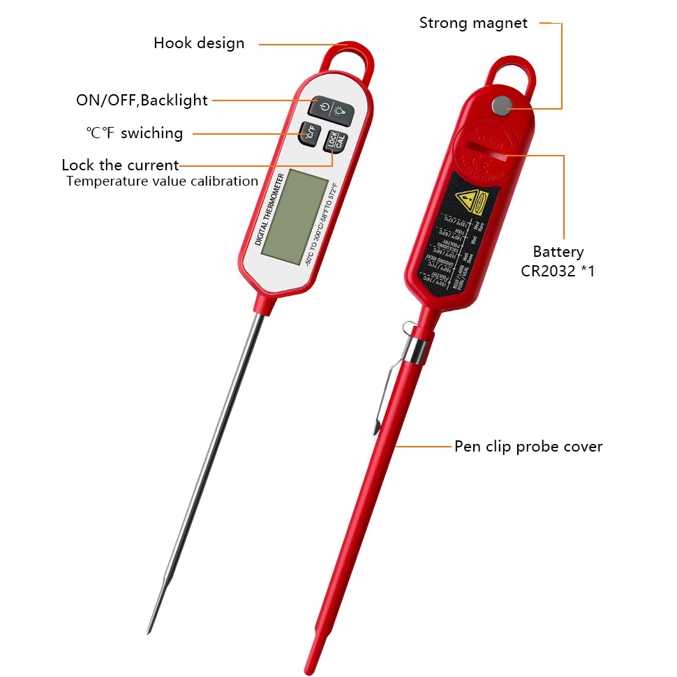 Termometer Daging Digital Tamp - Meat Thermometer ulasan dan harga