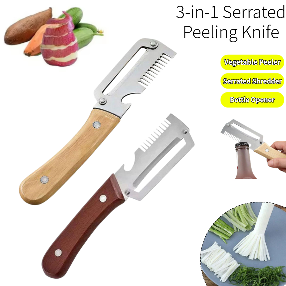 Pengupas Dapur Baja Tahan Kara - Kitchen Gadgets Peeler ulasan dan harga