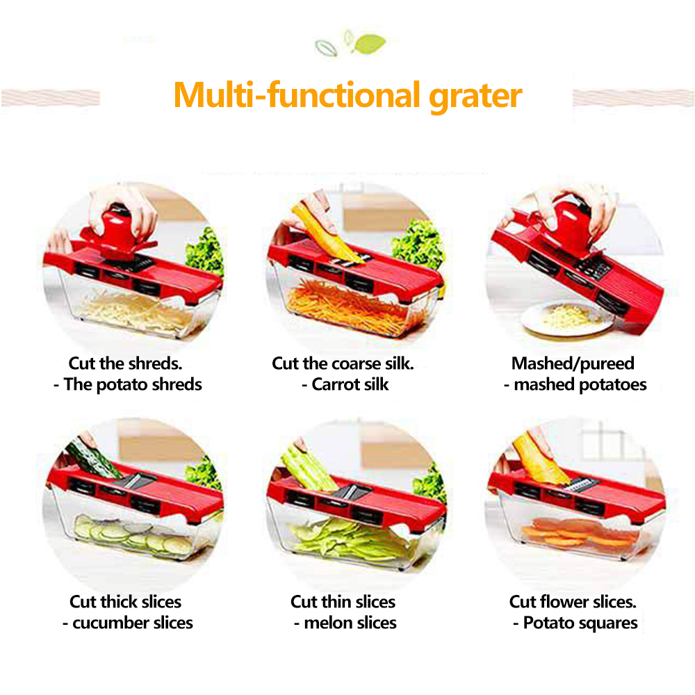 Pemotong sayuran dengan pisau  - Cheese Grater Box ulasan dan harga