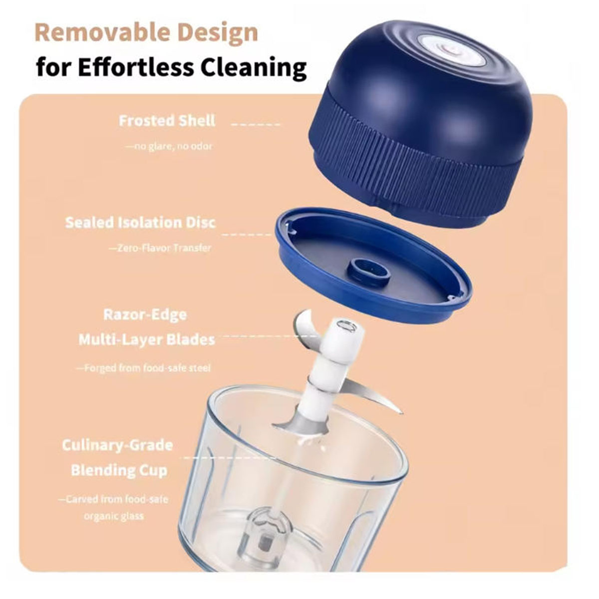 1 Buah Penggiling Bawang Putih - Kitchen Gadgets Blender ulasan dan harga