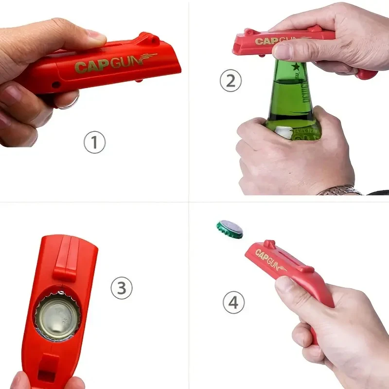 1 buah botol pembuka bir topi  - Kitchen Gadgets And Toys ulasan dan harga