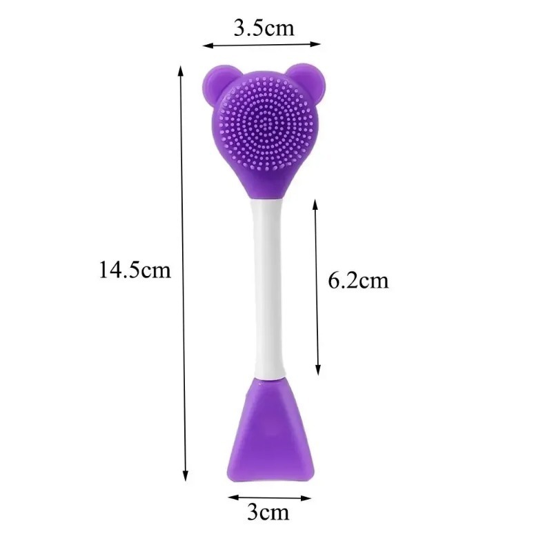 1-8 Buah Set Kuas Wajah Siliko - Silicone Spatula Set ulasan dan harga