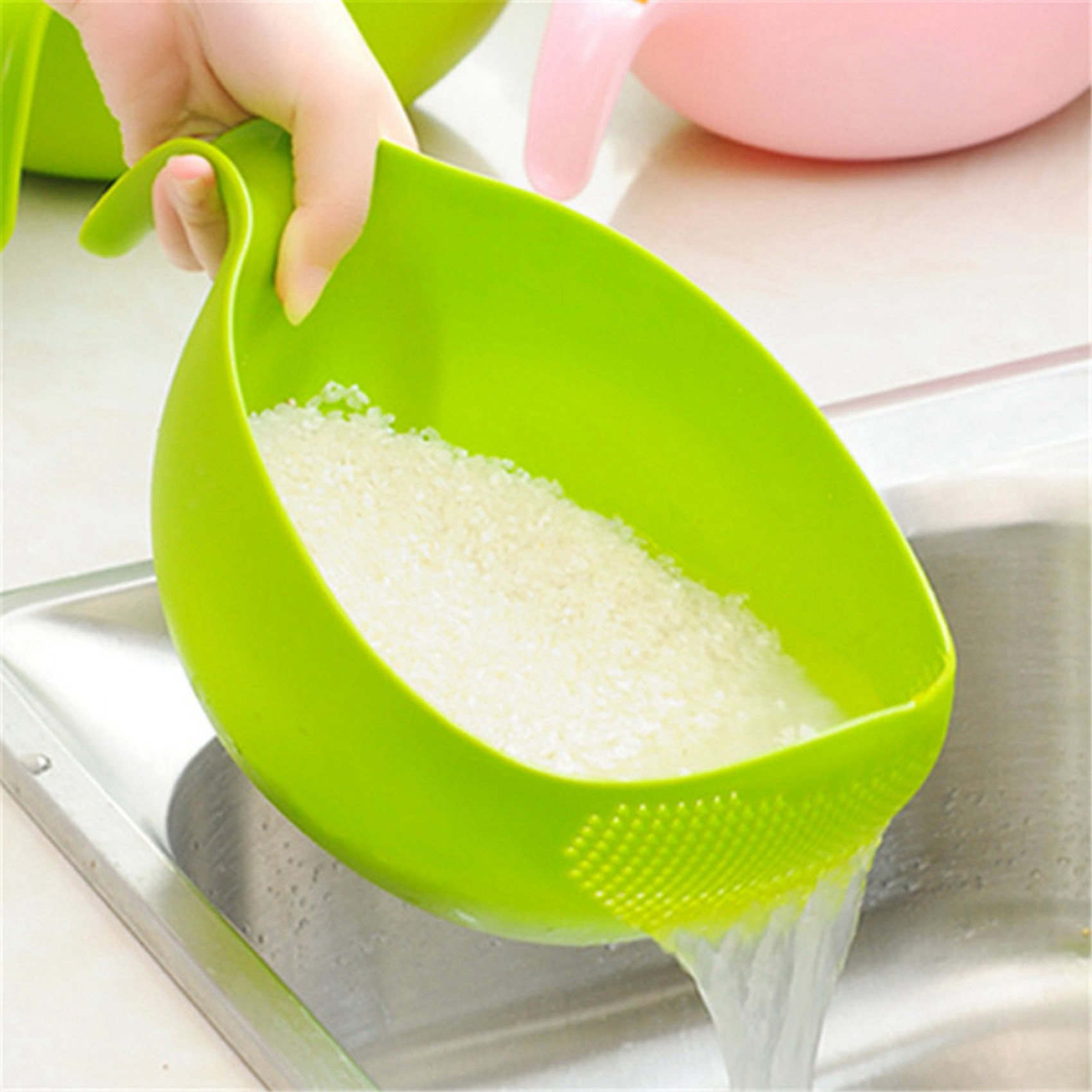 Saringan Beras HRBAJ-2X Tahan  - Kitchen Gadgets Rice Filter ulasan dan harga