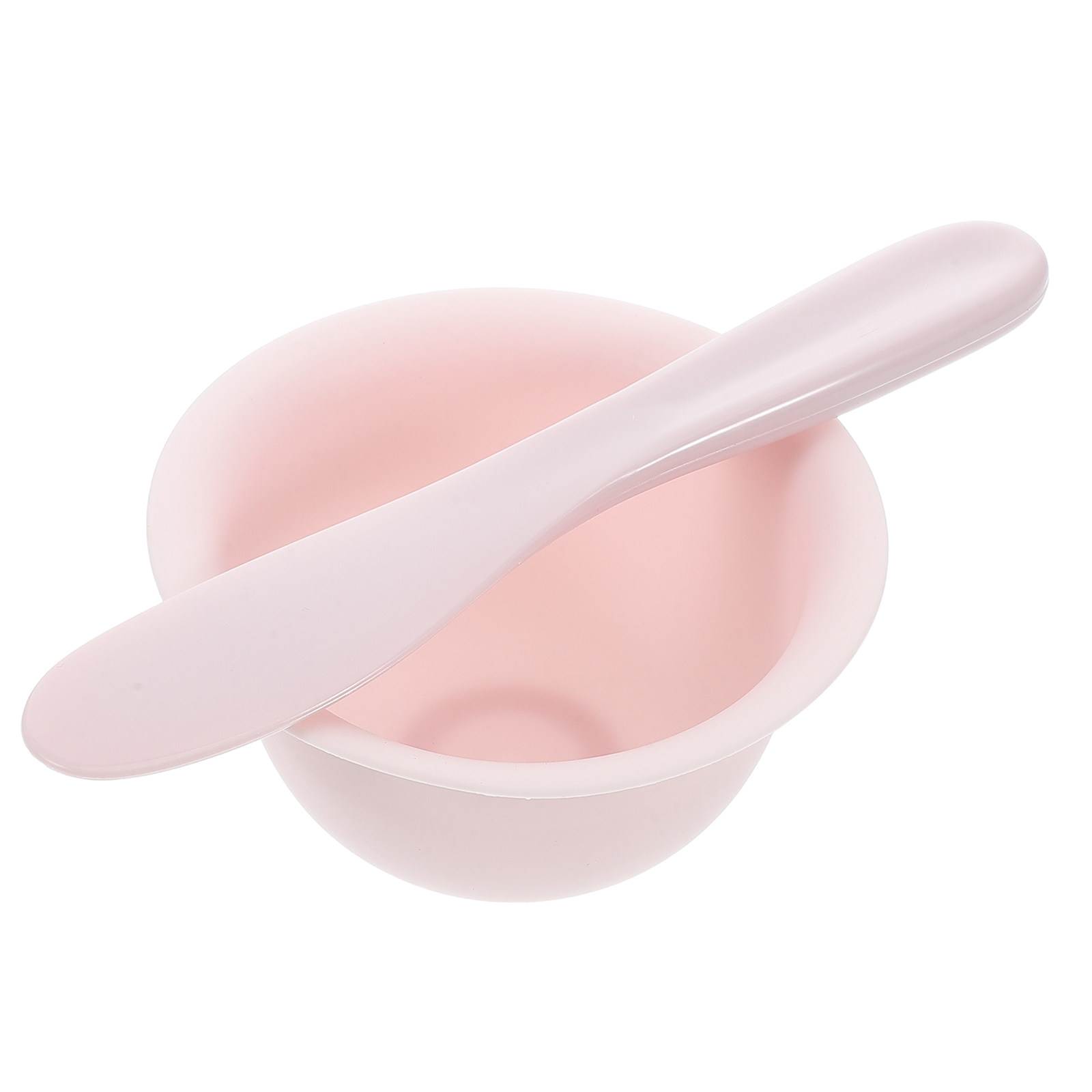 1Set Mangkuk Masker Wajah Sili - Silicone Spatula Set ulasan dan harga