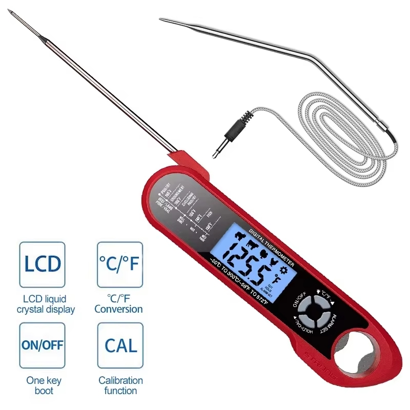 Termometer Daging Digital Dual - Meat Thermometer ulasan dan harga