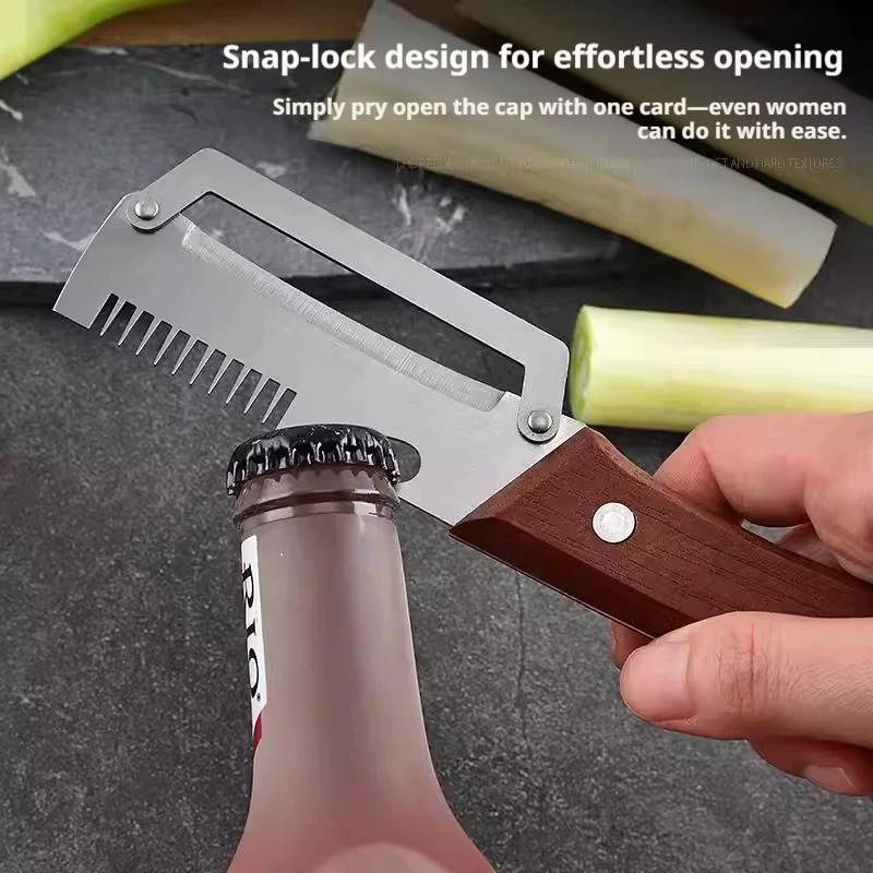 Pengupas Sayuran Bergigi 2-in- - Kitchen Gadgets Built In ulasan dan harga