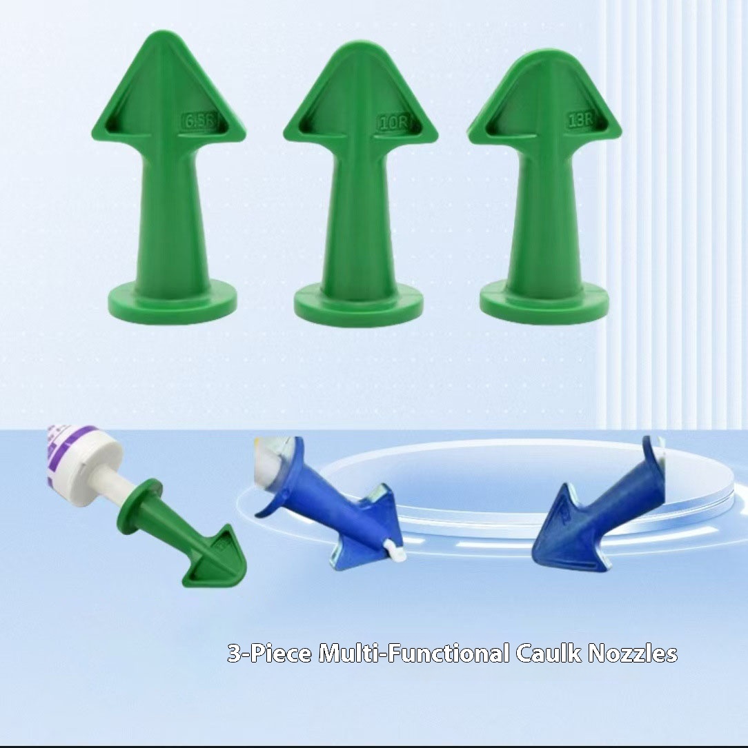 3Pcs Alat Aplikator Nozel Caul - Silicone Spatula Set ulasan dan harga