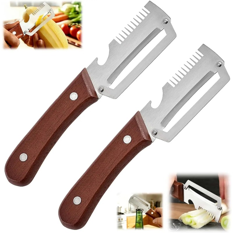 Alat Dapur 3-in-1 Stainless St - Kitchen Gadgets Built In ulasan dan harga